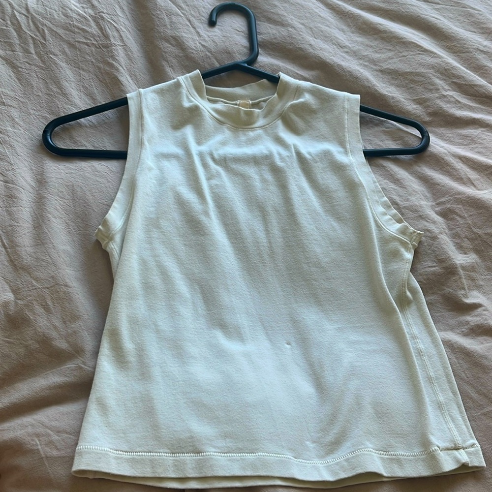 Skims Bone Sleeveless Mock